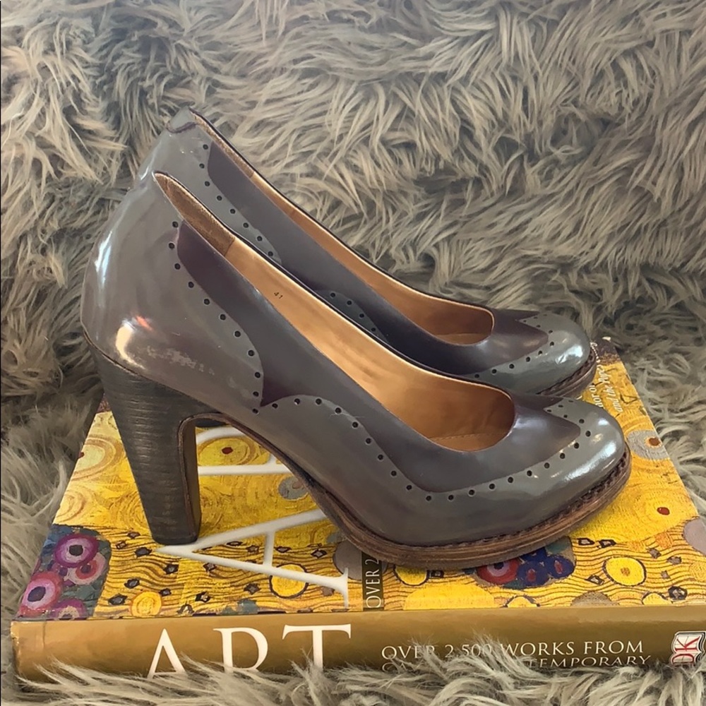 The Office of Angela Scott Brogue Heels Size 41